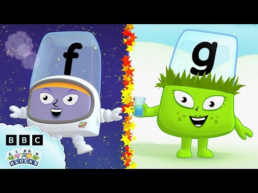 🌱 Alphablocks F & G Grow Flowers! 🌸 | Learn to Read and Spell with ABCD 📚 | Alphablocks - Videos For Kids