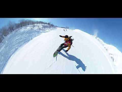 @mre_photo_collection RICOH THETASC2 360度スノーボード動画撮影