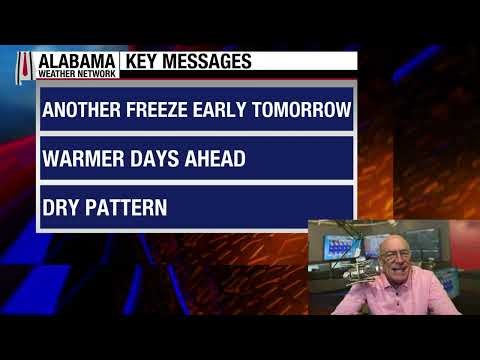 AWN Tuesday 3/17/26 Morning Statewide Forecast Update from James Spann