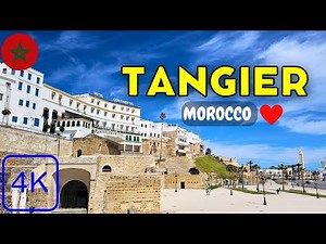 Tangier, Morocco a Beautiful Sunny Day Walk 🇲🇦 | Tangier Medina 4K 60fps