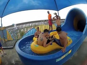 Splashtown Rides - GoPro Hero 2 - Shotgun Falls, Thunder Run, Tornado, Zoom Flumes, Stringray Racer