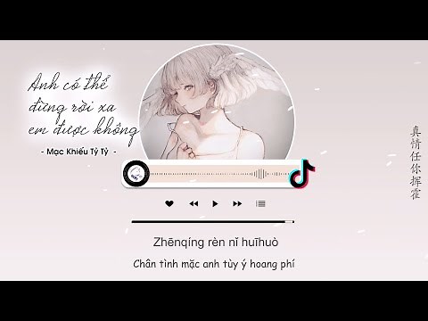 [Vietsub] Anh Có Thể Đừng Rời Xa Em Được Không - Mạc Khiếu Tỷ Tỷ | 你能不能不要离开我 - 莫叫姐姐