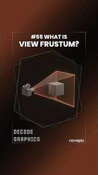 #55 What Is Viewport Frustum?