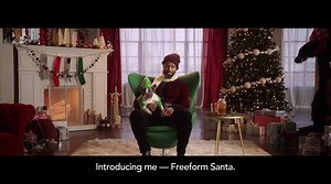 Introducing Freeform Santa, Isaiah Mustafa. Christmas just got a whole lot hotter. | Freeform’s 25 Days of Christmas