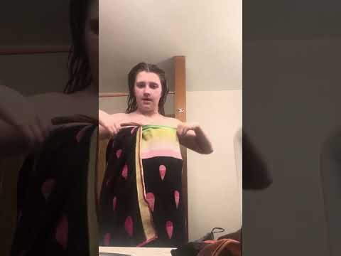 After shower routine