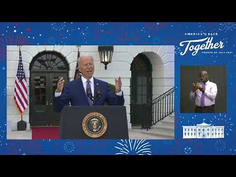 4th of July Celebration with President Biden at the White House