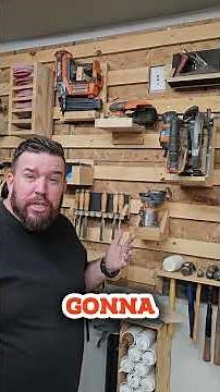 Lets talk about the best DIY tool storage system for your garage! #diy #tools4life #woodworking