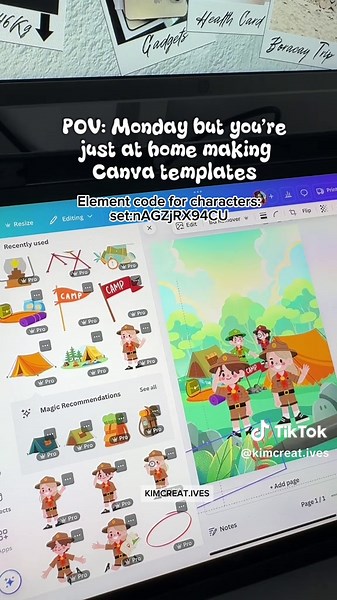 Create Stunning Scrapbook Templates in Canva