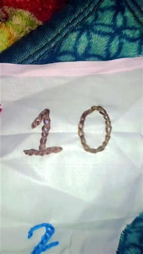 Embroidery design with 10 #art #facts #