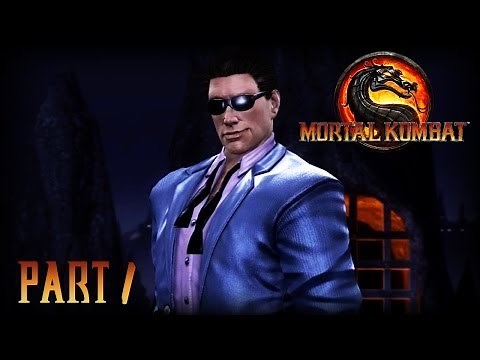 Mortal Kombat 9 Let's Play Part 1 - It's Showtime! (Johnny Cage)