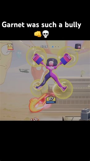 Garnet was such a bully 💀👊 #multiversus #stevenuniverse #gaming #funny