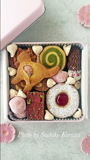 クッキー缶、8種類すべて作ります