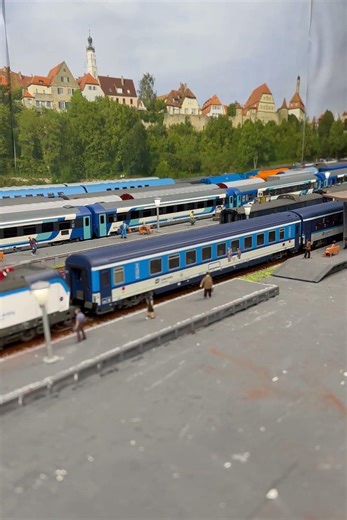 České dráhy #train #intercity #trenuri #trainspotting #trenulete #modeltrains #cfr #České dráhy