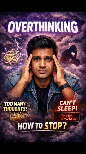 Overthink Kyu Karte Ho? Real Reason #overthinking #humanpsychology #Overthinker
