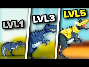 T-Rex Level Up | Animation