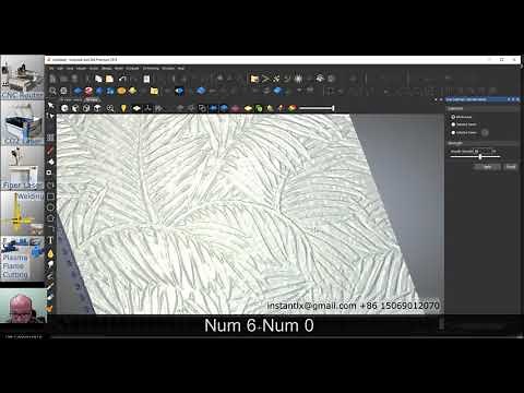 Simple way to create relief from a bitmap, ArtCAM 2018 tutorial