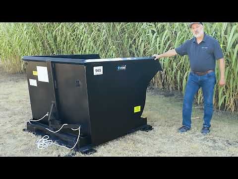 Star Industries - Telehandler Attachments - Self Dump Hopper