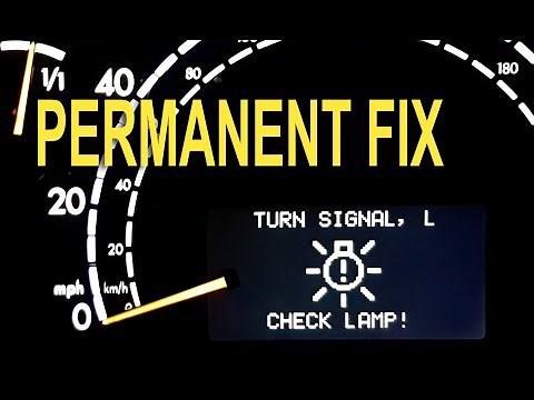 Mercedes W220 Tail Light Fix - TURN SIGNAL, CHECK LAMP
