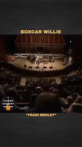“Train Medley” by Boxcar Willie takes you on a musical journey full of whistle blows, rhythm, and classic train-day nostalgia 🚂🎶✨. Does this medley make you want to hop aboard and ride the rails through country history? 🌾 #BoxcarWillie #TrainMedley #CountryTrainVibes | Classic Country Nation