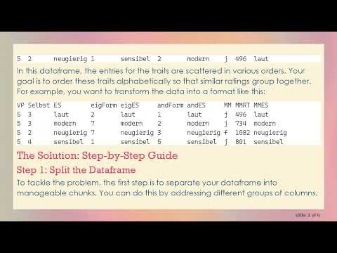 How to Order Multiple Columns with Same Entries Alphabetically in R