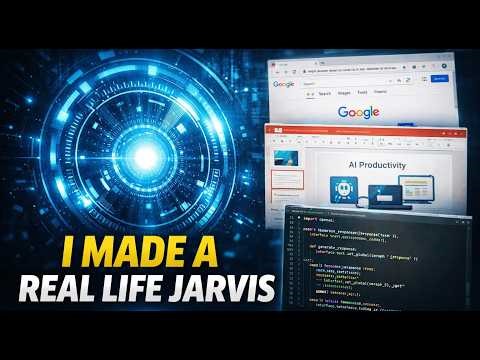 I Built a Real-Life JARVIS That Can Do Anything 🤖!