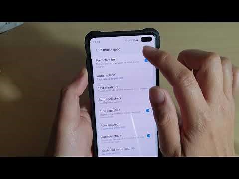 Galaxy S10 / S10+: How to Enable / Disable Predictive Text