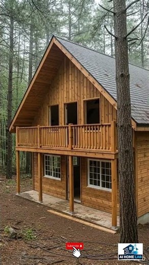 🏚️🏡 From Ruins to a Cozy Modern Home |#shorts #viral #ai #aihomerenovation #pool #dreamhome #funny