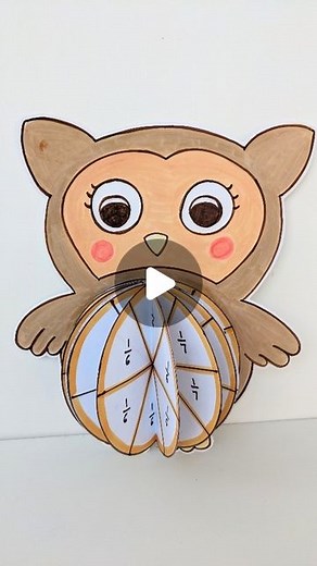 Bee.a.maker on Instagram: "Easy fraction activity to make kids understand this math concept in a cute 🥰 way How to make it? Simply make 10 circles of the same dimensions and fold in half. Stick the backside of each circle to the next circle and paste the entire group of circles on any hand drawn picture. #hamdsonmath #fraction #hamdsonlearning #learningthroughplay"