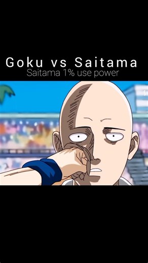 [Goku]_[vs]_[Saitama]-powerful anime #fighting