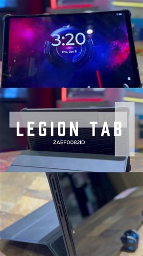 Lenovo Legion Tab (ZAEF0082ID) Tablet ini hadir sebagai tablet gaming Android kelas atas dengan performa Snapdragon 8 Gen 3, layar 165 Hz super mulus, dan baterai besar, cocok untuk gaming berat, hiburan, maupun produktivitas. #matrixcomputer #explorepage #tokolaptop #termurah #terlengkap