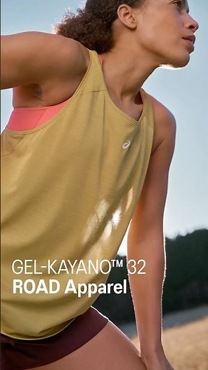 ASICS Running | Pair your GEL-KAYANO™ 32 shoes with ROAD apparel ​for breathable comfort every run