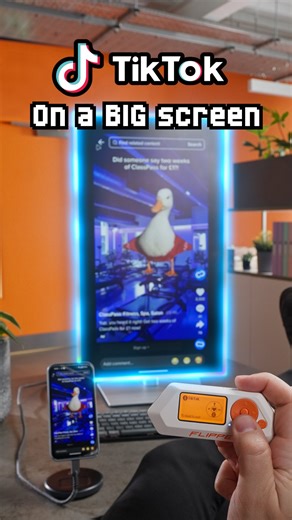 76K views · 319 reactions | ✨ Flipper Zero as a Bluetooth Remote! Did you know your Flipper Zero can act as a Bluetooth remote controller for your computer or smartphone? ✅ Use it for work — as a presentation clicker  ✅ Or for fun — scroll through TikToks on a big screen  Give it a try!  #flipperzero #techgadgets# #smarttech | Flipper Zero | Facebook