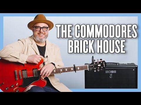 The Commodores Brick House Guitar Lesson + Tutorial
