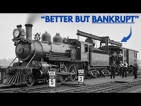 The Geared Locomotive That Beat Shay in Every Test But Lost to Economics