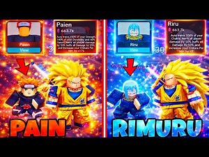 I finally got PAIN and RIMURU in 5 HRS | Anime Fighting Simulator: ENDLESS | Roblox