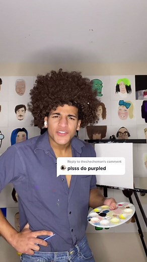 Reply to @thechecheman - Bob Ross Minecraft Build ft. Purpled