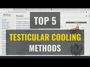 Top 5 Testicular Cooling Methods