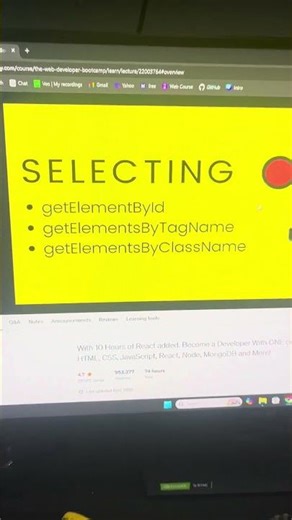 Day 19 - Connecting JavaScript to the Frontend