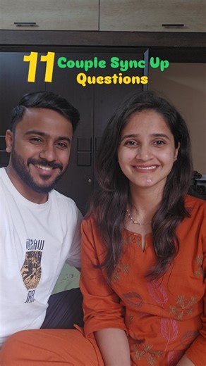 Tanu Dhamija on Instagram: "Couple sync up challenge 🙌 It's time to sync up 😂 . . . . . . #couplequestions #couplefun #couplechallenge #couplereels #couplevibes . . . . (Activities to do together, 11 questions for sync up, things to do together, partner sync up check, couple compatibility test, couple connection check, couple bonding test)"