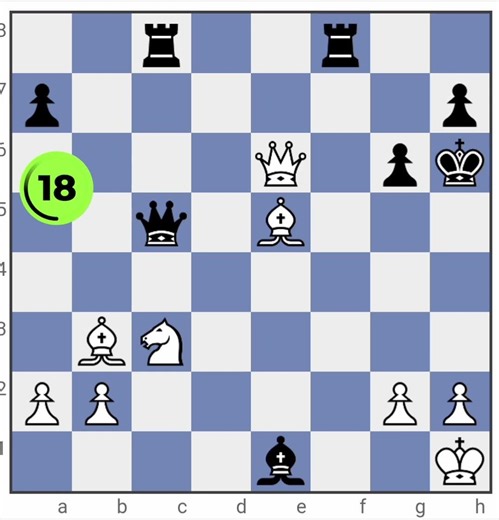 Challenge 66: Only 30 seconds! Can you spot the 2-move checkmate? #mateintwo #puzzle #gameplay
