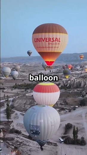 Up, Up, and Away The First Hot Air Balloon Adventure! #shorts