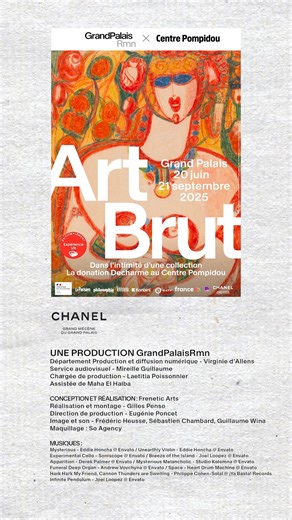 Le rôle des passeurs dans l’Art Brut 🔍 Et si, en marge du monde, des artistes détenaient les clés d’un autre avenir pour l’humanité ? Les passeurs, qui jouent un rôle clé, ont permis à ces œuvres d’être partagées au monde entier. Rendez-vous dans l’exposition Art Brut au Grand Palais pour comprendre tout le parcours qu’ont parcouru ces œuvres. 🎥 Retrouvez la vidéo complète sur notre chaîne YouTube ! #ExpoArtBrut Dans l'intimité d'une collection. Donation Decharme au Centre Pompidou 📆 Jusqu’au
