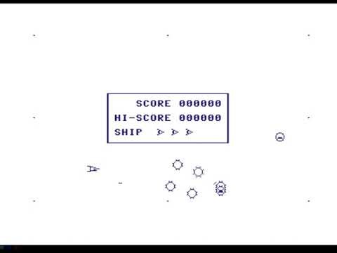 オメガレース Omega Race (MAX Machine.JPN.1982..開発 HAL研究所.発売 Commodore)