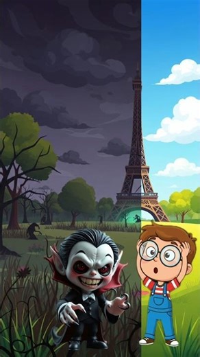 Battle dance with vampire 🧛🧛 #shorts