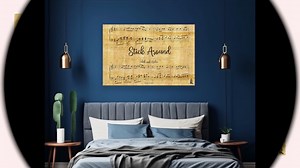 161 reactions · 12 comments | Valentine's Day is around the corner! The "Stick Around" lyric and sheet music wall art features two sheet music stanzas and lyrics overlaid with the song title, Stick Around, from the Wicked Twisted Road album! You can also choose the two sheet music stanzas and lyrics overlaid with your and your significant other's name, and special occasion date, with the song title at the top. Purchase Here - https://bit.ly/rkstickaround | Reckless Kelly | Facebook