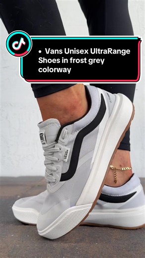 Vans UltraRange Low Top Shoe Frost Grey — Unisex Comfortable Sneaker