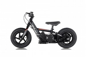 Video: Revvi Twelve" electric balance bike teaches kids throttle control