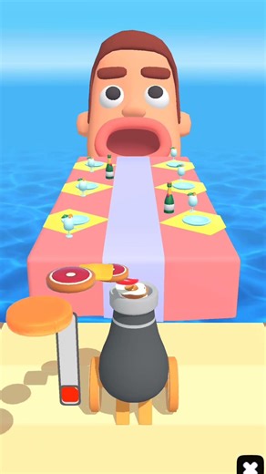 Burger Run – Giant Burger Stack Challenge 😱 Fast Food Gameplay Android, iOS #shorts