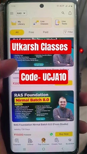 utkarsh Classes Coupon Code | utkarsh coupon code | utkarsh app discount offer today 2025 christmas
