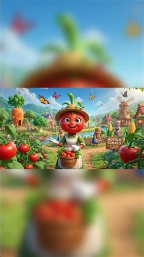 in this video:🍅 Mother Tomato's introduction🥗 Foods made with tomatoes💪 Health